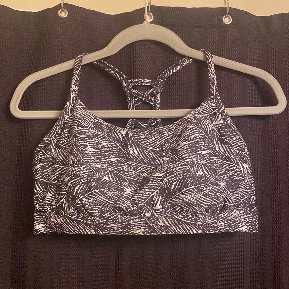 all in motion Leaf Pattern Sports Bra